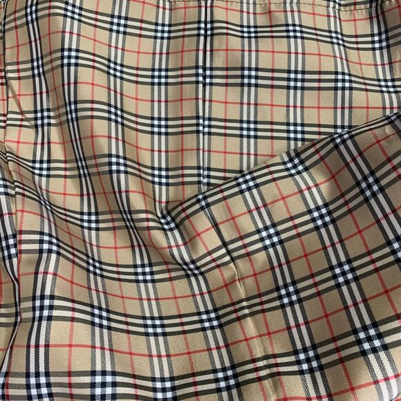 BURBERRY Size 2 Tan Cotton Blend Twill Double Breasted Jacket - Picture 5 of 7